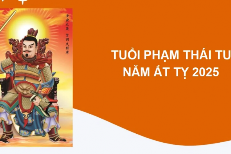 Các tuổi phạm Thái Tuế năm 2025